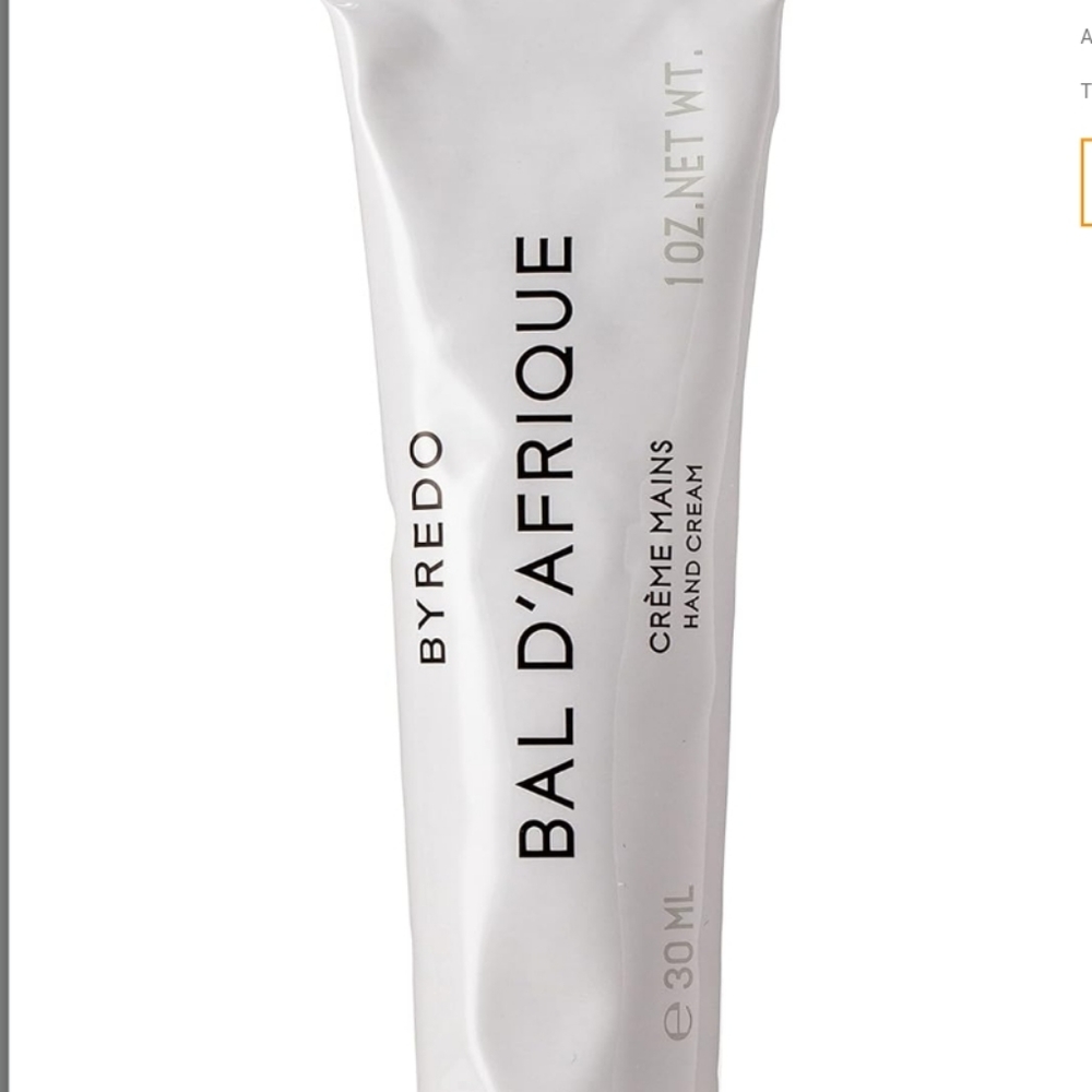 BYREDO Bal d'afrique/30 Ml/85% of product/Hand Cream